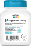 21st Century, Magnesium, 250 mg, 110 Tablets