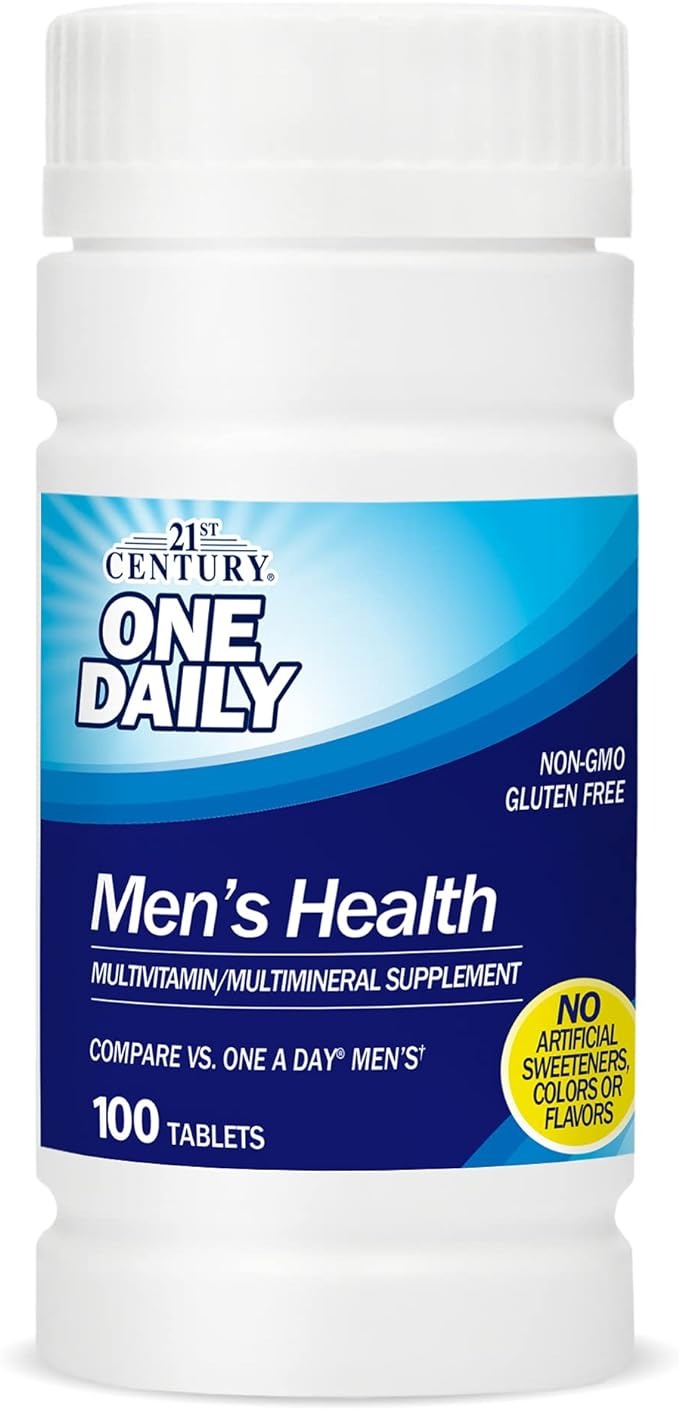 21st Century, One Daily, Men's Health, 100 Tablets