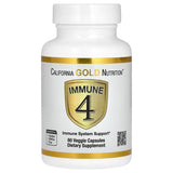 California Gold Nutrition, Immune 4, Immune System Support, 60 Veggie Capsules