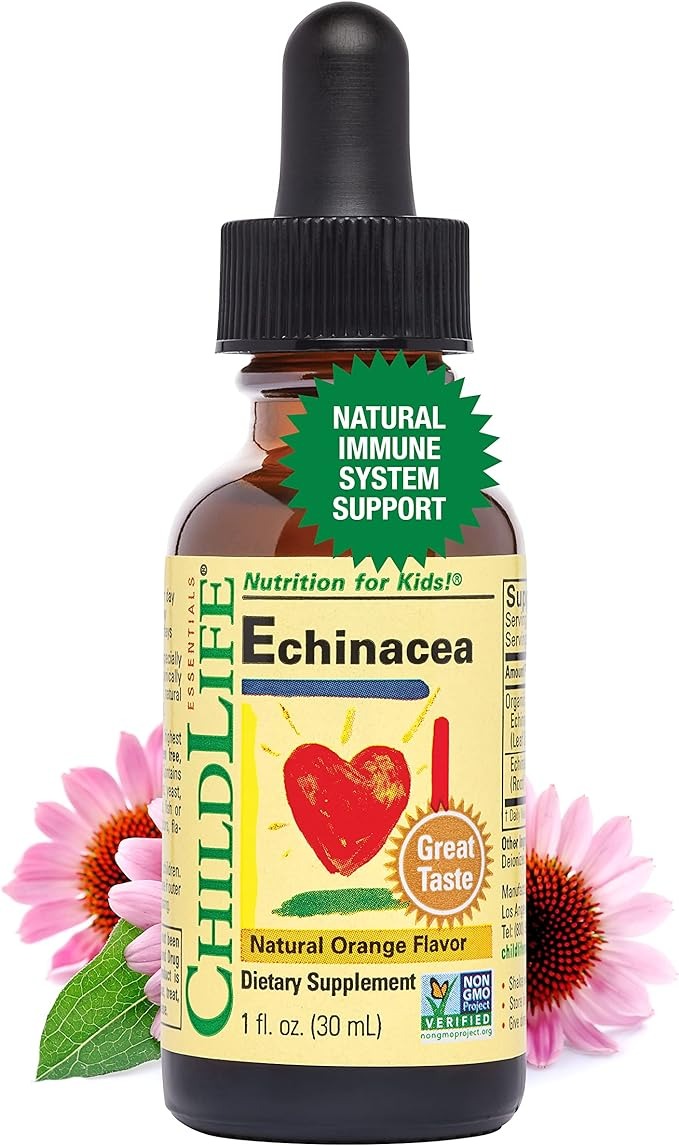 ChildLife Essentials, Essentials, Echinacea, Natural Orange, 1 fl oz (30 ml)