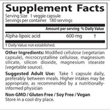 Doctor's Best, Alpha-Lipoic Acid 600, 600 mg, 60 Veggie Caps