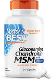 Doctor's Best, Glucosamine Chondroitin MSM with OptiMSM, 240 Capsules