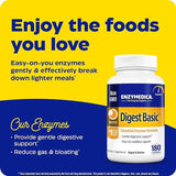 Enzymedica, Digest Basic, Essential Enzyme Formula, 180 Capsules