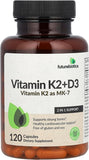 Futurebiotics, Vitamin K2 + D3 , 120 Capsules