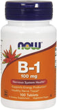 NOW Foods, B-1, 100 mg, 100 Tablets