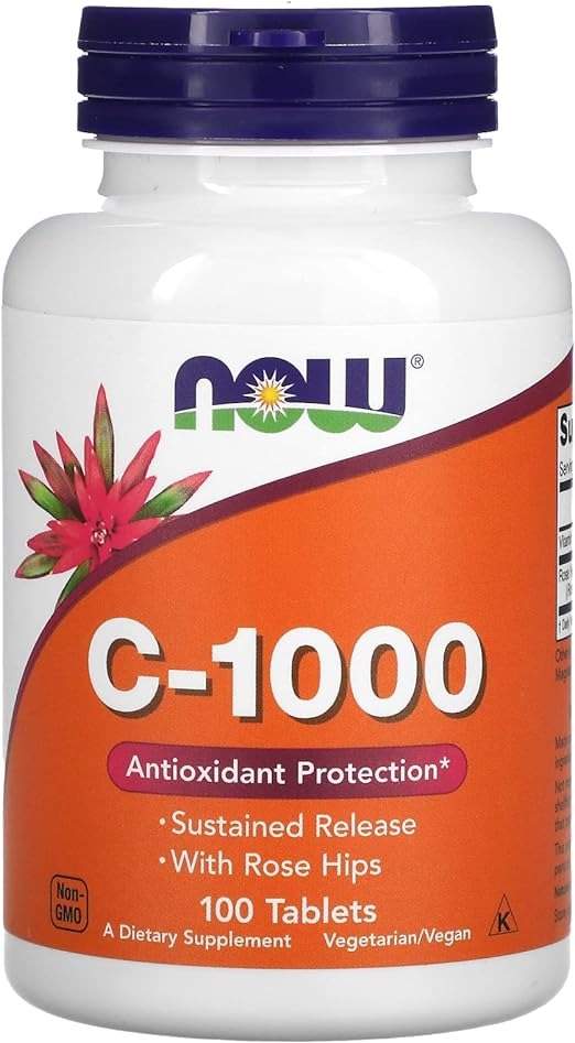 NOW Foods, C-1000, 100 Tablets