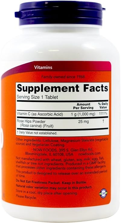 NOW Foods, C-1000, 250 Tablets