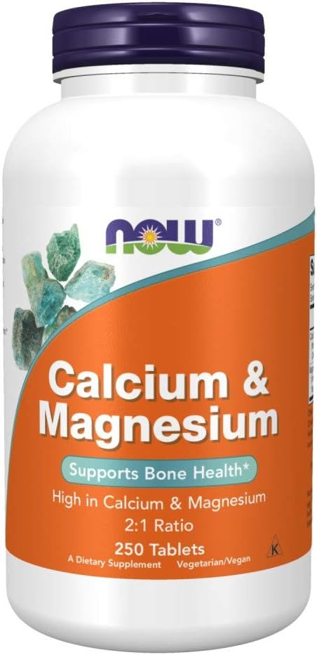 NOW Foods, Calcium & Magnesium, 250 Tablets