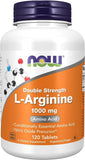 NOW Foods, L-Arginine, Double Strength, 1,000 mg, 120 Tablets