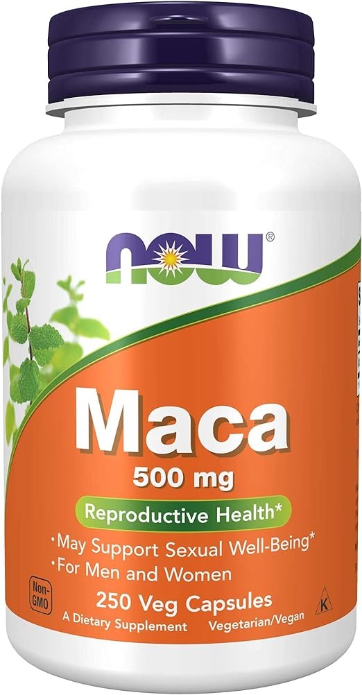 NOW Foods, Maca, 500 mg, 250 Veg Capsules