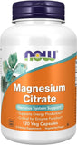 NOW Foods, Magnesium Citrate, 120 Veg Capsules