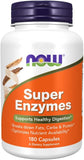 NOW Foods, Super Enzymes, 180 Capsules