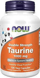 NOW Foods, Taurine, Double Strength, 1,000 mg, 100 Veg Capsules