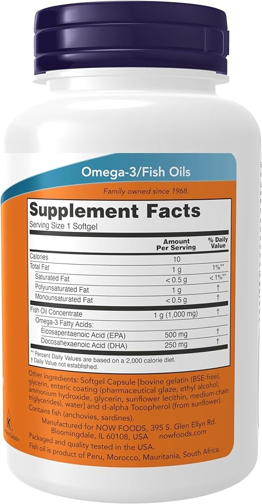 NOW Foods, Ultra Omega-3 Fish Oil, 90 Softgels