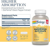 Solaray, Higher Absorption Magnesium Glycinate, 350 mg, 240 VegCaps