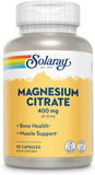 Solaray, Magnesium Citrate, 400 mg, 90 Capsules (133 mg per Capsule)