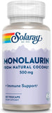 Solaray, Monolaurin, 500 mg, 60 VegCaps