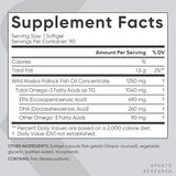 Sports Research, Omega-3 Fish Oil, Triple Strength, 90 Softgels