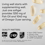 Sports Research, Omega-3 Fish Oil, Triple Strength, 90 Softgels