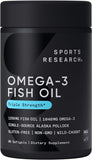 Sports Research, Omega-3 Fish Oil, Triple Strength, 90 Softgels