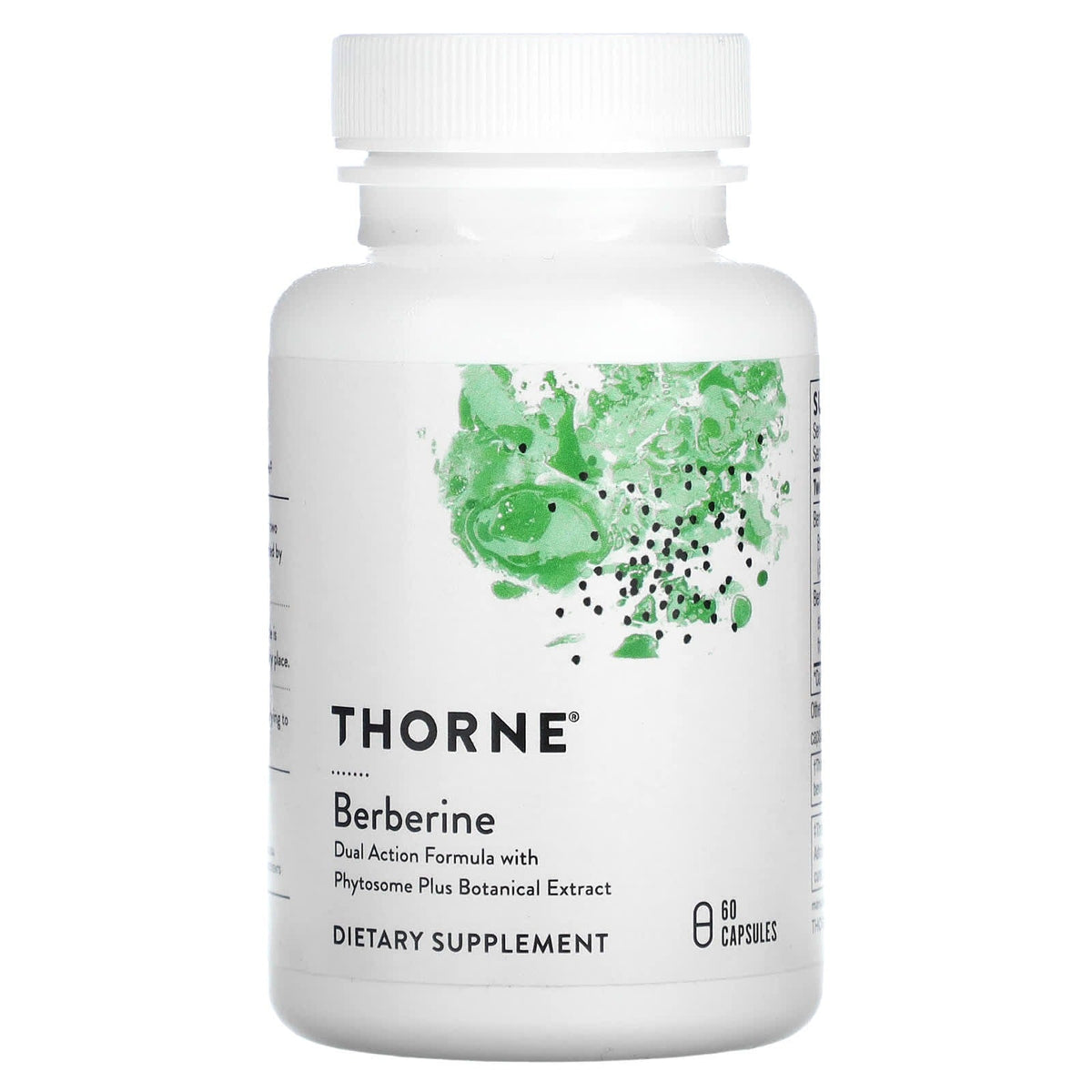 Thorne, Berberine, 1,000 mg, 60 Capsules (500 mg per Capsule)